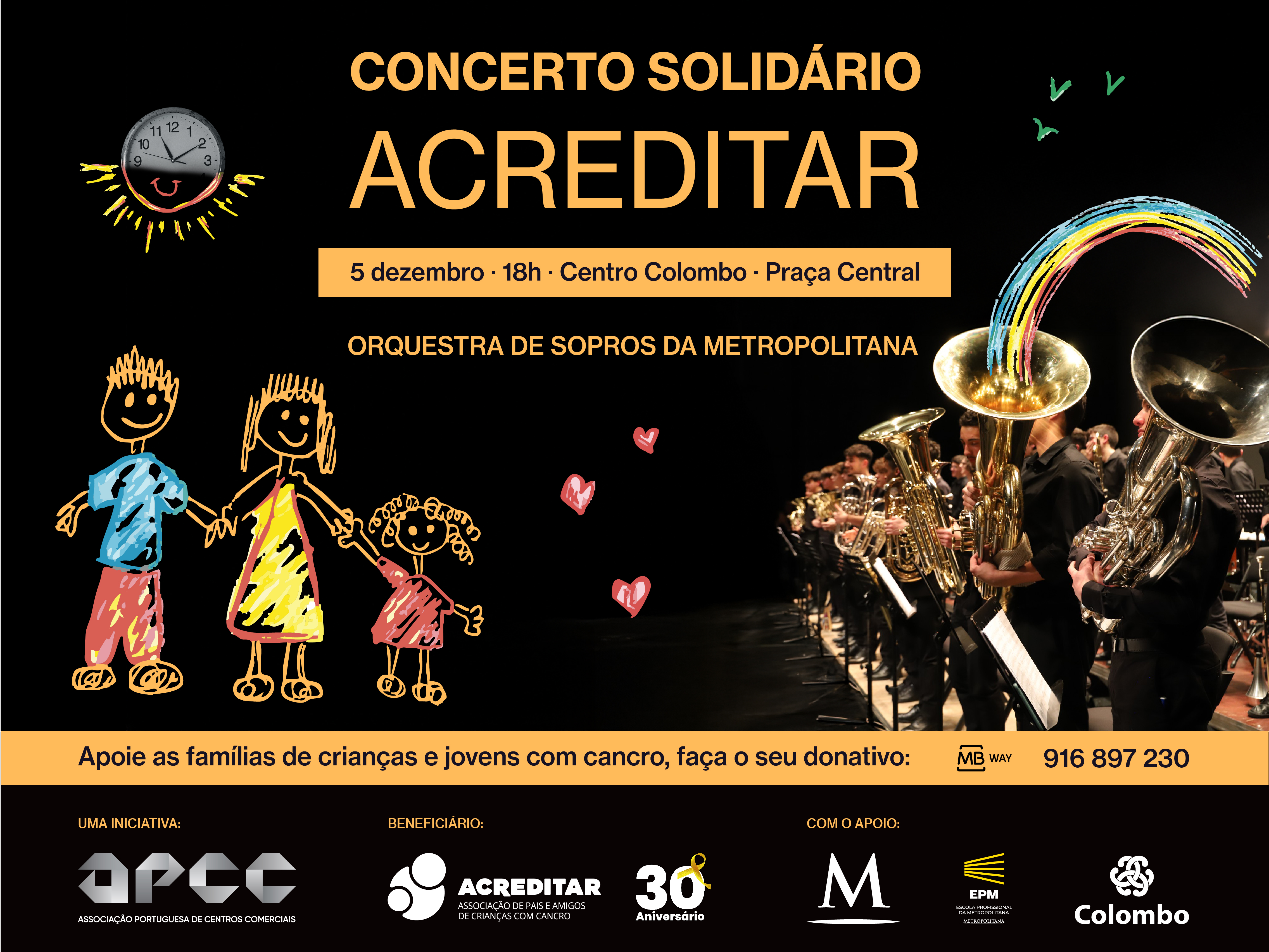 CONCERTO SOLIDÁRIO ACREDITAR